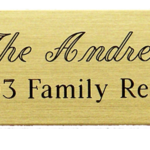 Large Self-Adhesive Rectangle (1" x 3")