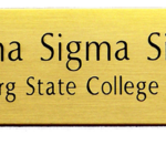 Large/LONG Self-Adhesive Rectangle (1" x 4")