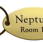 Oval Brass Key Tags (1 3/8" x 2 9/16") (See Qty. Discount)